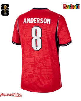 Anglia Elliot Anderson #8 Tricou Fotbal Replică Mondial 2026 Barbati Deplasare Anglia Elliot Anderson #8 Tricou Fotbal Replică Mondial 2026 Barbati Deplasare